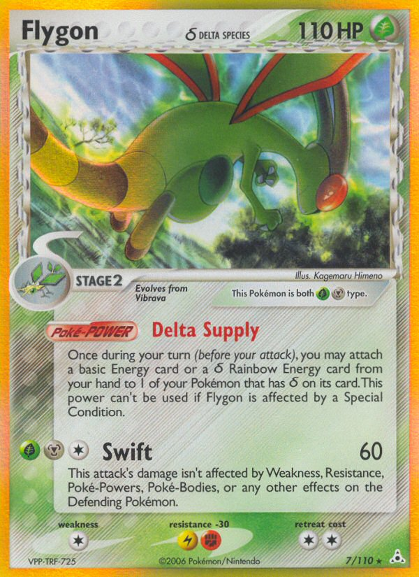 Flygon (7/110) (Delta Species) [EX: Holon Phantoms] | Deep Dive Games St. Marys