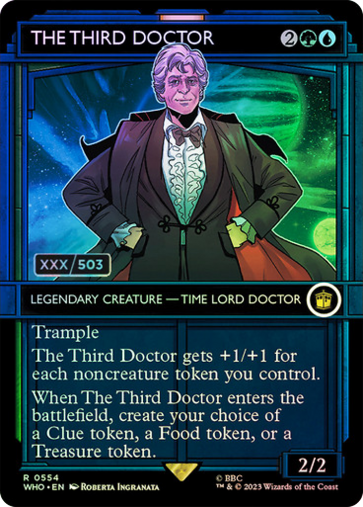 The Third Doctor (Serial Numbered) [Doctor Who] | Deep Dive Games St. Marys