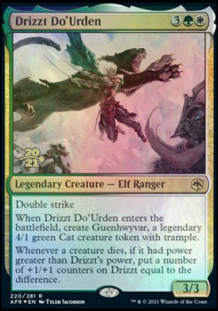 Drizzt Do'Urden [Dungeons & Dragons: Adventures in the Forgotten Realms Prerelease Promos] | Deep Dive Games St. Marys