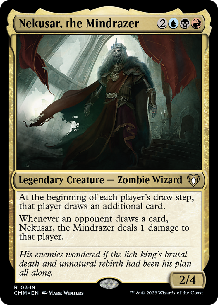 Nekusar, the Mindrazer [Commander Masters] | Deep Dive Games St. Marys