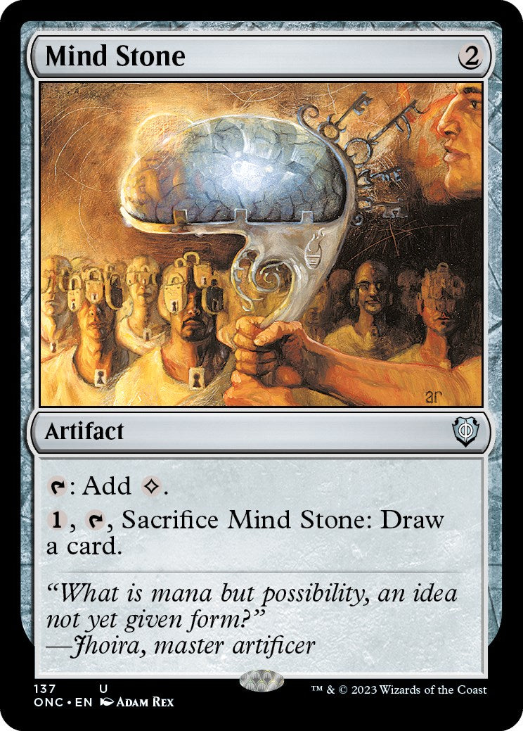 Mind Stone [Phyrexia: All Will Be One Commander] | Deep Dive Games St. Marys