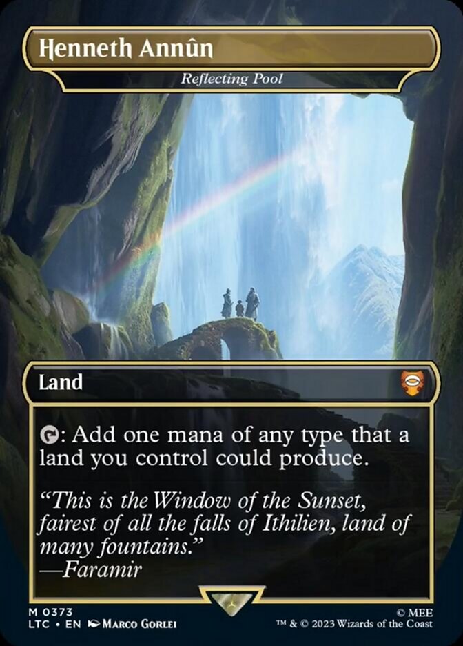 Henneth Annun - Reflecting Pool [The Lord of the Rings: Tales of Middle-Earth Commander] | Deep Dive Games St. Marys