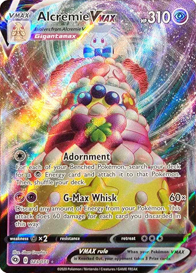 Alcremie VMAX (023/073) [Prize Pack Series One] | Deep Dive Games St. Marys