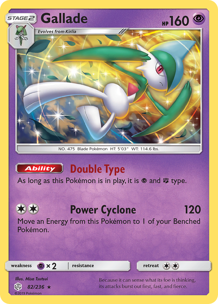 Gallade (82/236) [Sun & Moon: Cosmic Eclipse] | Deep Dive Games St. Marys