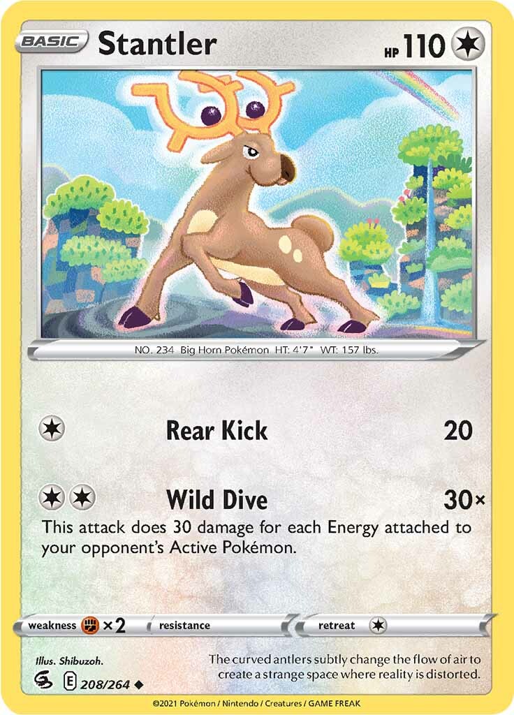 Stantler (208/264) [Sword & Shield: Fusion Strike] | Deep Dive Games St. Marys