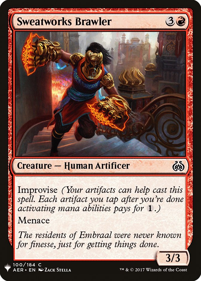 Sweatworks Brawler [Mystery Booster] | Deep Dive Games St. Marys