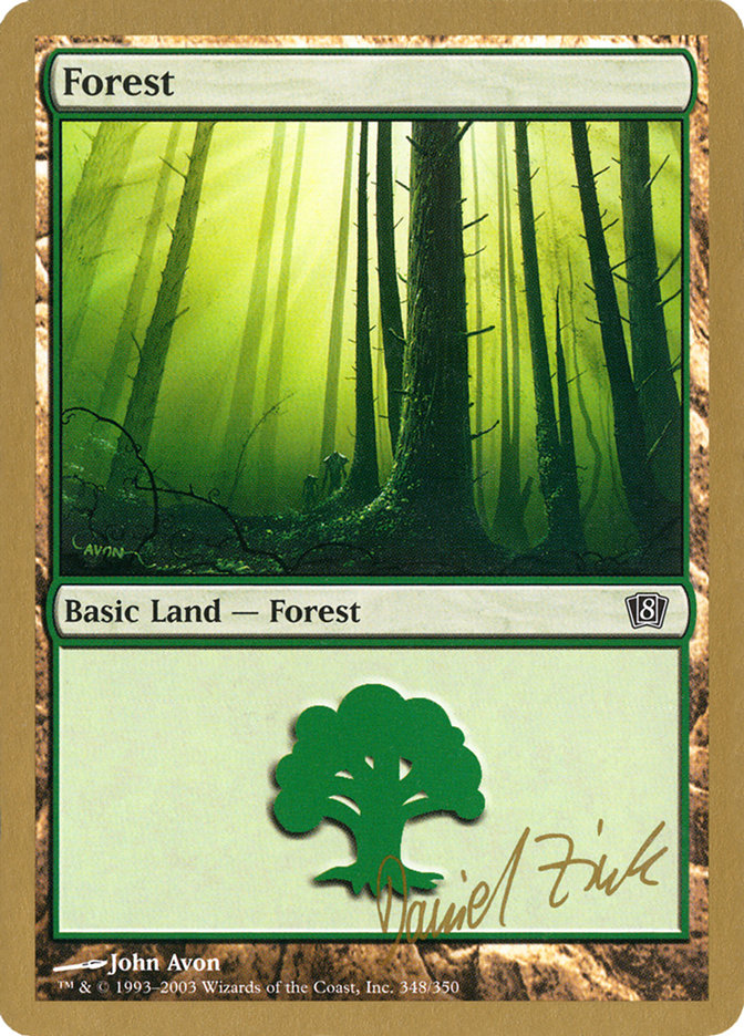 Forest (dz348) (Daniel Zink) [World Championship Decks 2003] | Deep Dive Games St. Marys