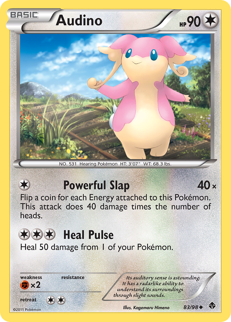 Audino (83/98) [Black & White: Emerging Powers] | Deep Dive Games St. Marys