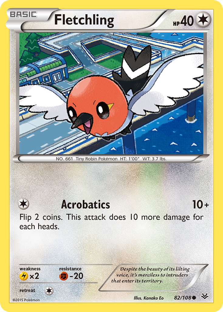 Fletchling (82/108) [XY: Roaring Skies] | Deep Dive Games St. Marys