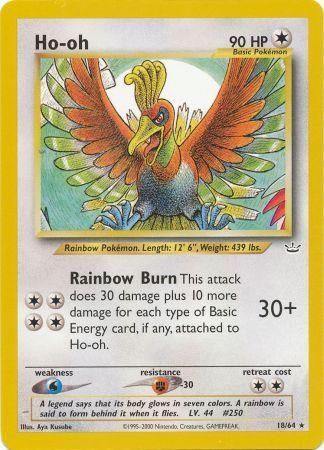 Ho-oh (18/64) [Neo Revelation Unlimited] | Deep Dive Games St. Marys