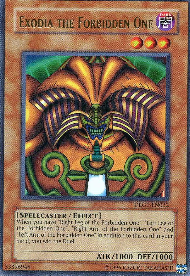 Exodia the Forbidden One [DLG1-EN022] Ultra Rare | Deep Dive Games St. Marys