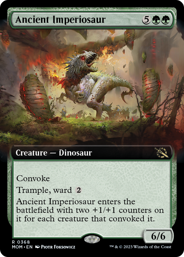 Ancient Imperiosaur (Extended Art) [March of the Machine] | Deep Dive Games St. Marys