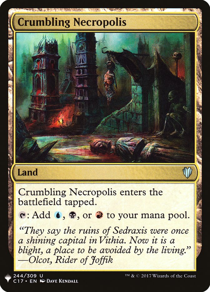 Crumbling Necropolis [Mystery Booster] | Deep Dive Games St. Marys