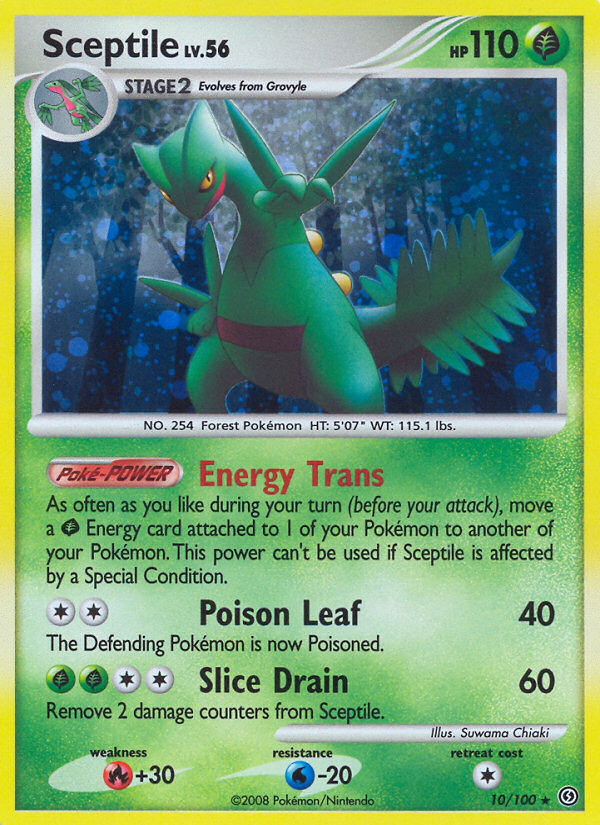 Sceptile (10/100) [Diamond & Pearl: Stormfront] | Deep Dive Games St. Marys