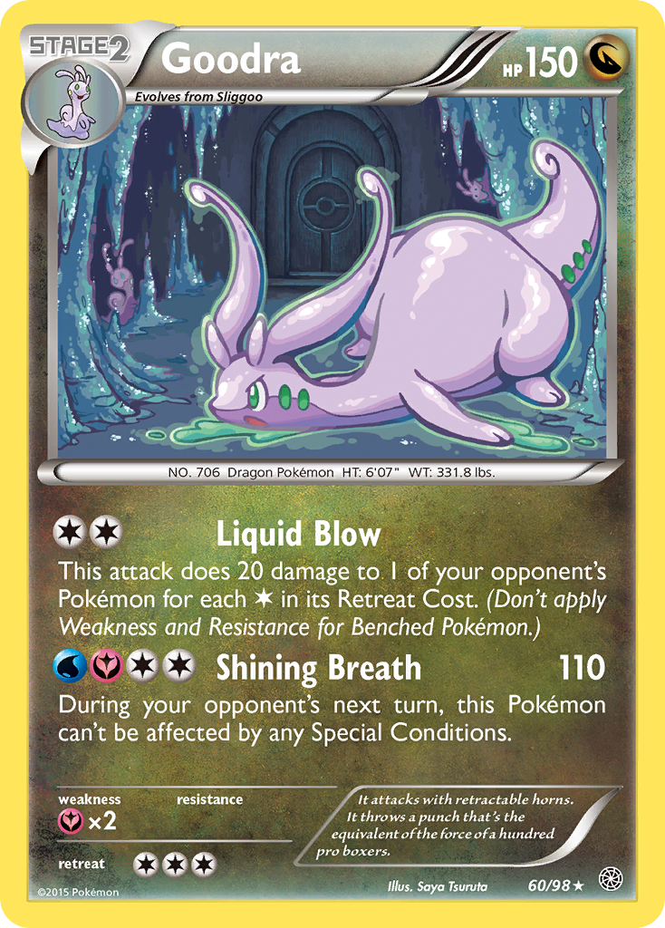 Goodra (60/98) [XY: Ancient Origins] | Deep Dive Games St. Marys