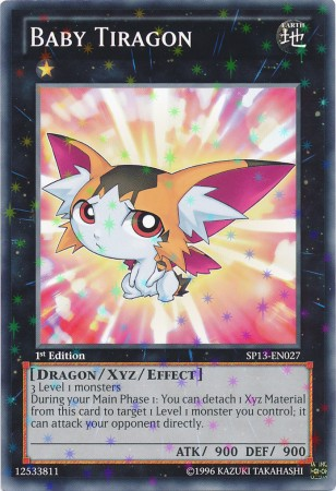 Baby Tiragon [SP13-EN027] Starfoil Rare | Deep Dive Games St. Marys