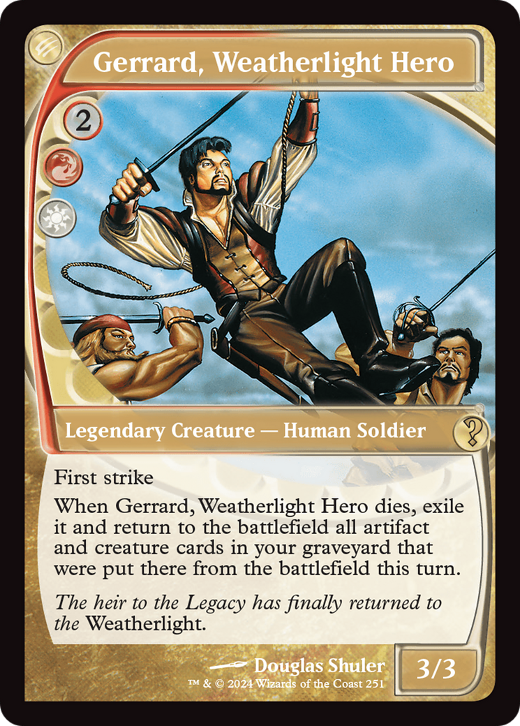 Gerrard, Weatherlight Hero (Future Sight) [Mystery Booster 2] | Deep Dive Games St. Marys