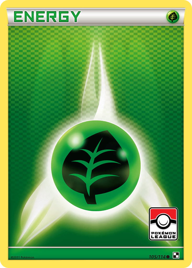 Grass Energy (105/114) [Black & White: Base Set] | Deep Dive Games St. Marys