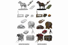 Dungeons & Dragons: Nolzur's Marvelous Unpainted Miniatures - Adventurer`s Campsite | Deep Dive Games St. Marys