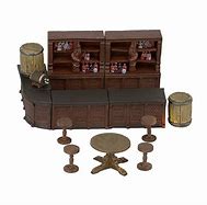 Pathfinder Deep Cuts Unpainted Miniatures: Rusty Dragon Bar | Deep Dive Games St. Marys