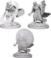 Dungeons & Dragons: Nolzur's Marvelous Unpainted Miniatures - Elf Male Cleric | Deep Dive Games St. Marys