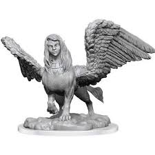 Critical Role Unpainted Miniatures: W03 Sphinx Female | Deep Dive Games St. Marys