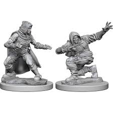 Pathfinder Deep Cuts Unpainted Miniatures: Human Male Rogue | Deep Dive Games St. Marys