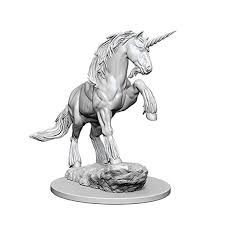 Pathfinder Deep Cuts Unpainted Miniatures: Unicorn | Deep Dive Games St. Marys