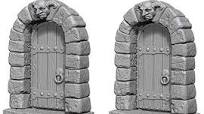 WizKids Deep Cuts Unpainted Miniatures: W05 Doors | Deep Dive Games St. Marys