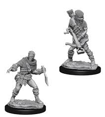 WizKids Deep Cuts Unpainted Miniatures: W04 Bandits | Deep Dive Games St. Marys