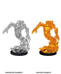 Pathfinder Deep Cuts Unpainted Miniatures: W05 Medium Fire Elemental | Deep Dive Games St. Marys