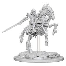 Pathfinder Deep Cuts Unpainted Miniatures: W05 Skeleton Knight on Horse | Deep Dive Games St. Marys