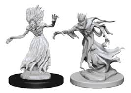 Dungeons & Dragons: Nolzur's Marvelous Unpainted Miniatures - W03 Wraith & Specter | Deep Dive Games St. Marys