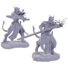 Dungeons & Dragons Nolzur's Marvelous Unpainted Miniatures: W22 Tiefling Warlocks | Deep Dive Games St. Marys