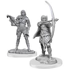 WizKids Deep Cuts Unpainted Miniatures: W20 Human Rogue | Deep Dive Games St. Marys