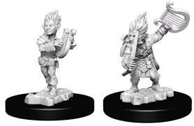 Pathfinder Deep Cuts Unpainted Miniatures: W5 Gnome Male Bard | Deep Dive Games St. Marys