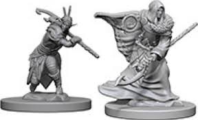 Dungeons & Dragons: Nolzur's Marvelous Unpainted Miniatures - W04 Elf Male Druid | Deep Dive Games St. Marys