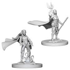 Dungeons & Dragons: Nolzur's Marvelous Unpainted Miniatures - W04 Elf Female Druid | Deep Dive Games St. Marys