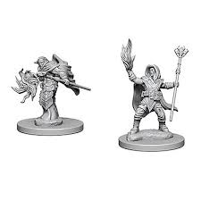 Dungeons & Dragons: Nolzur's Marvelous Unpainted Miniatures - Elf Male Wizard | Deep Dive Games St. Marys