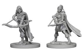 Dungeons & Dragons: Nolzur's Marvelous Unpainted Miniatures - Human Female Ranger | Deep Dive Games St. Marys