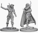 Pathfinder Deep Cuts Unpainted Miniatures: Human Female Rogue | Deep Dive Games St. Marys