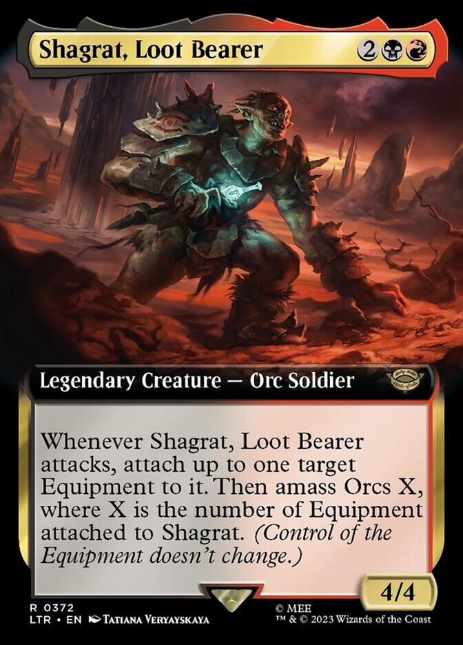 Shagrat, Loot Bearer (Extended Art) [The Lord of the Rings: Tales of Middle-Earth] | Deep Dive Games St. Marys