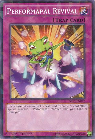 Performapal Revival [SP15-EN047] Shatterfoil Rare | Deep Dive Games St. Marys