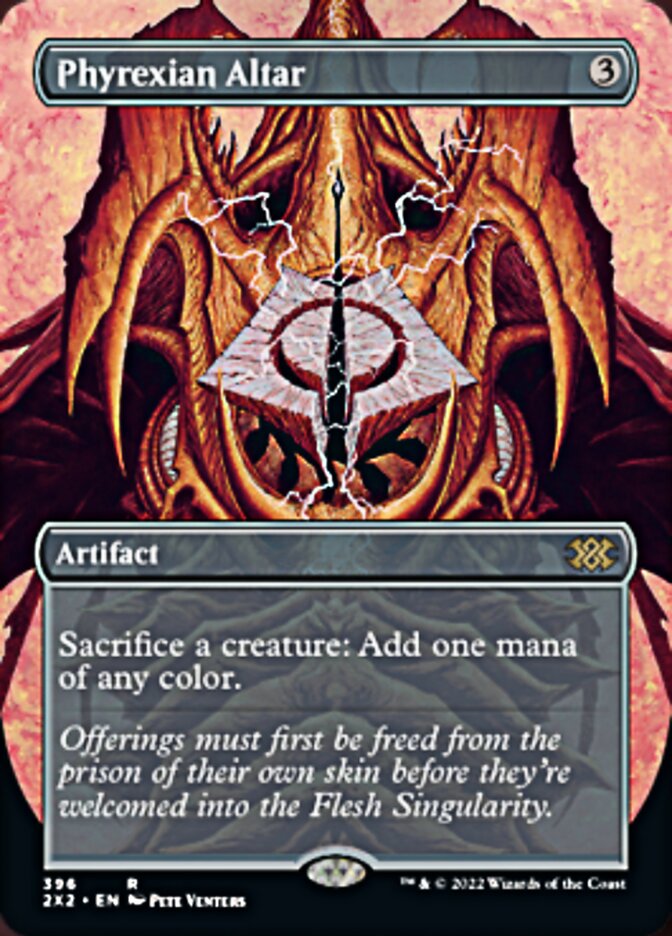Phyrexian Altar (Borderless Alternate Art) [Double Masters 2022] | Deep Dive Games St. Marys