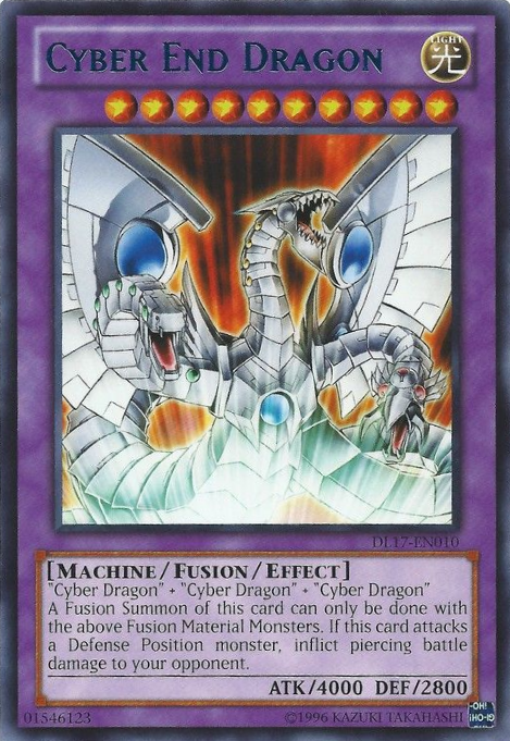 Cyber End Dragon (Blue) [DL17-EN010] Rare | Deep Dive Games St. Marys