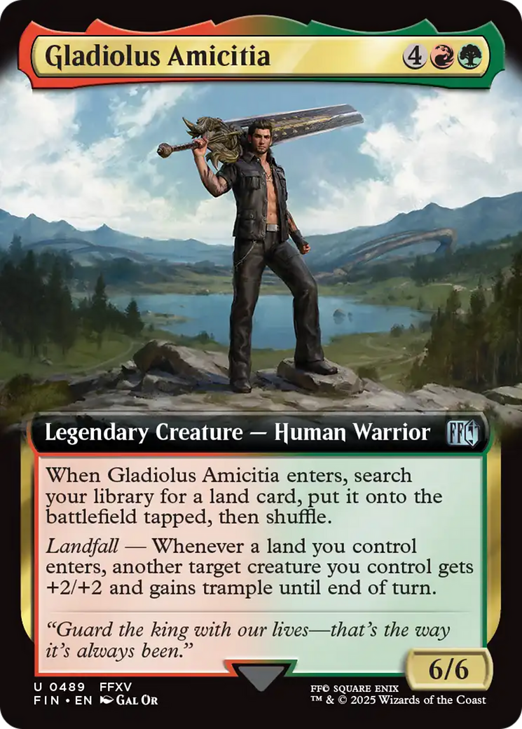 Gladiolus Amicitia (Extended Art) [FINAL FANTASY] | Deep Dive Games St. Marys