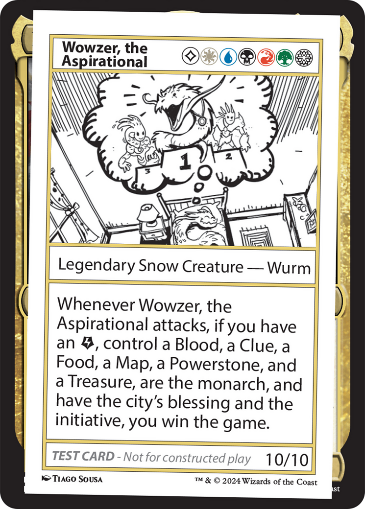 Wowzer, the Aspirational [Mystery Booster 2 Playtest Cards] | Deep Dive Games St. Marys