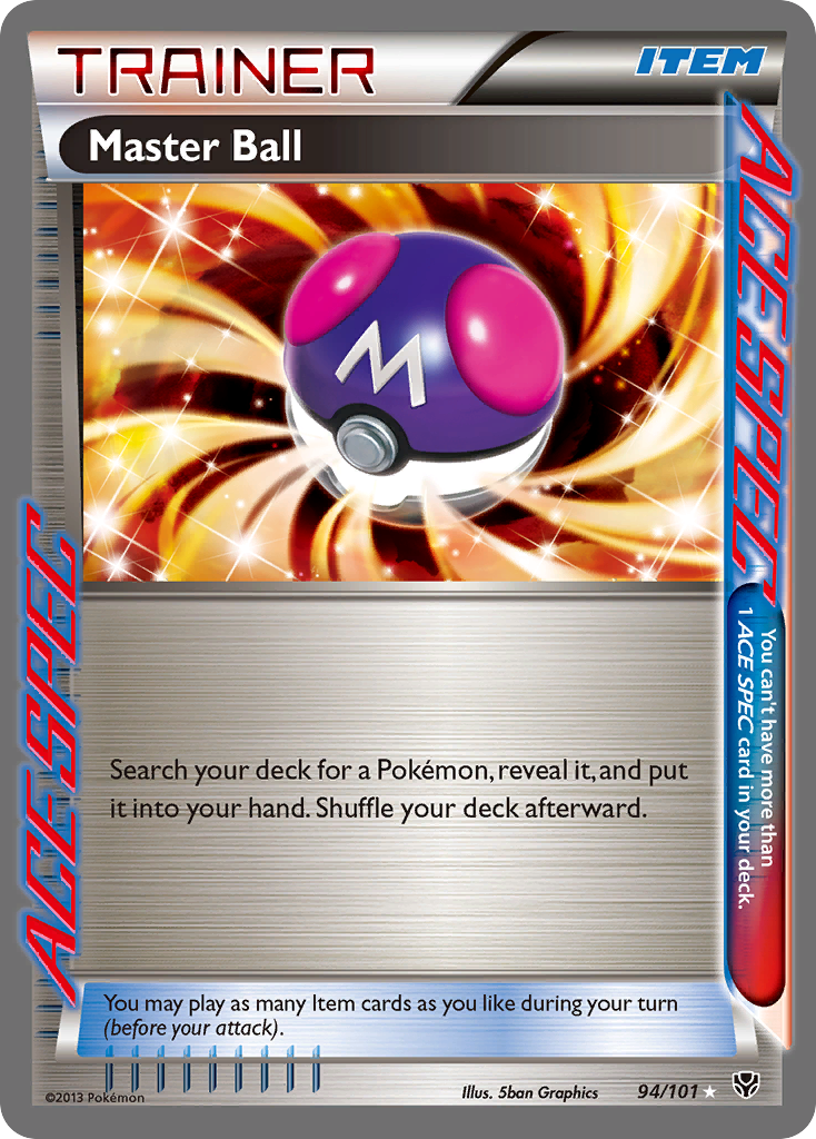 Master Ball (94/101) [Black & White: Plasma Blast] | Deep Dive Games St. Marys