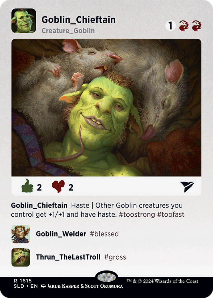 Goblin Chieftain [Secret Lair Drop Series] | Deep Dive Games St. Marys