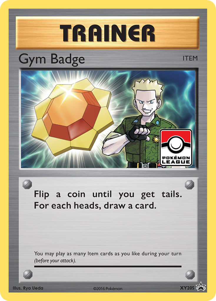 Gym Badge (XY205) (Lt. Surge) [XY: Black Star Promos] | Deep Dive Games St. Marys